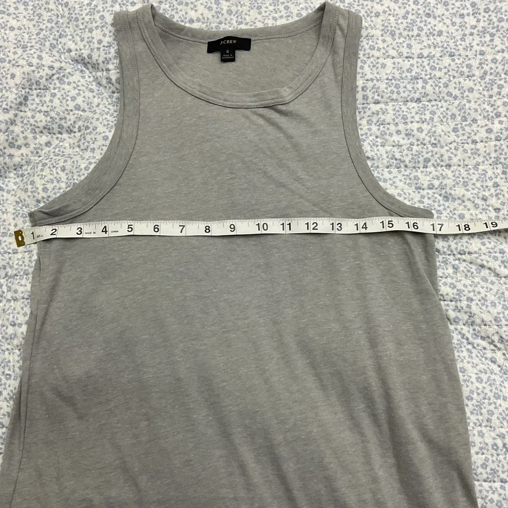 J. Crew Light Gray Sleeveless Dress
